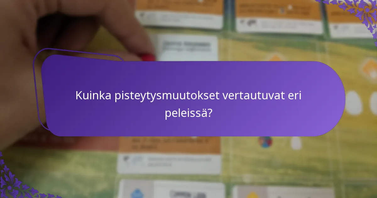 Mitkä aloittelijavinkit voivat auttaa pisteytyksessä?