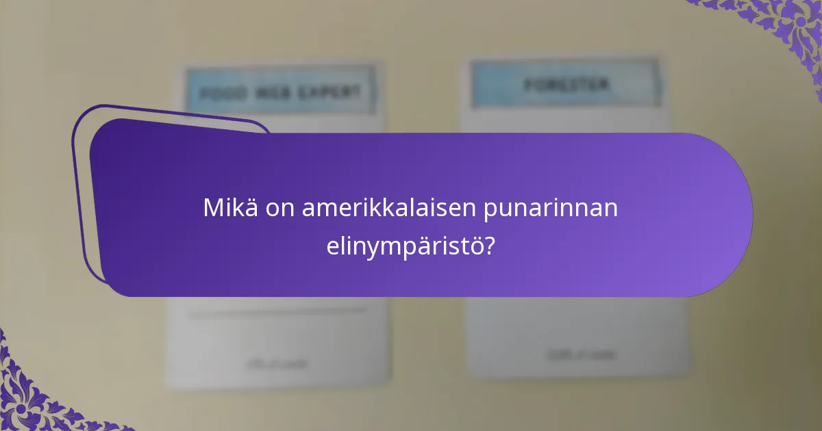 Mikä on amerikkalaisen punarinnan siiven kärkiväli?