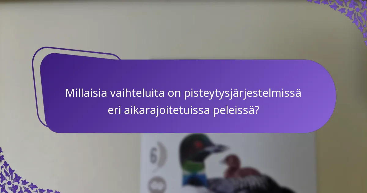 Mitkä pisteytysstrategiat ovat tehokkaimpia tietyille pelityypeille?
