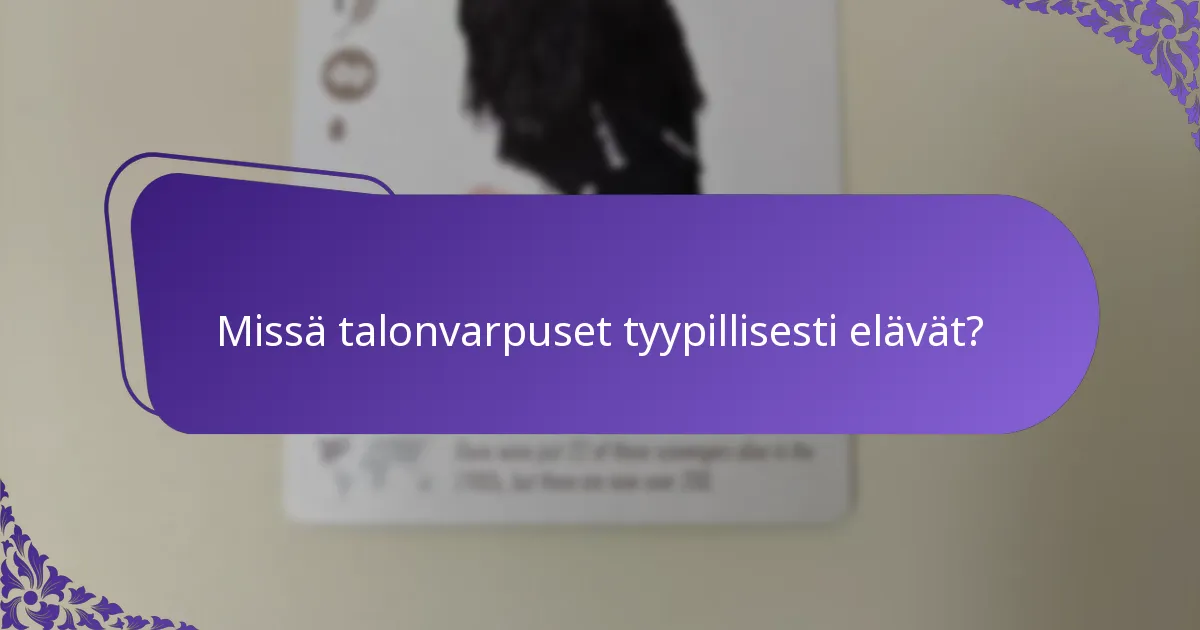 Mitä talonvarpuset syövät?