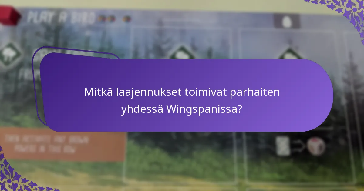 Mitkä ovat yleiset sudenkuopat useiden laajennusten integroinnissa?