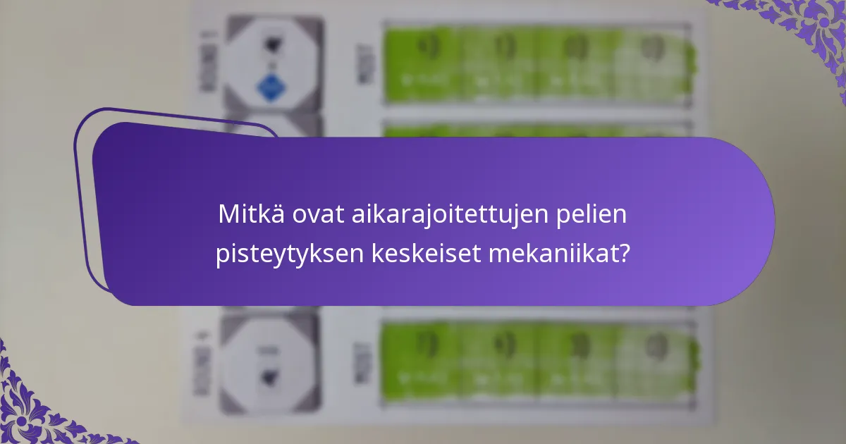 Kuinka pisteytysmekaniikat vaikuttavat pelaajien sitoutumiseen ja kokemukseen?