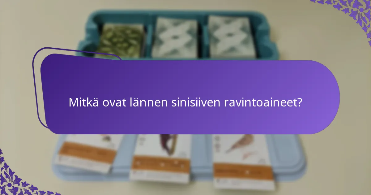 Mitkä suojelutoimet tukevat lännen sinisiipien populaatioita?