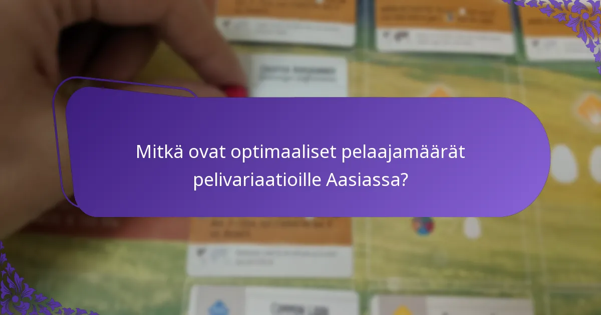 Mitkä strategiat parantavat pelattavuutta aasialaisissa variaatioissa?
