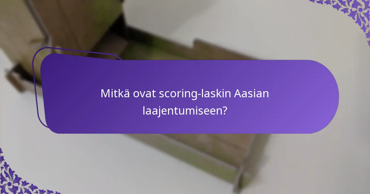 Mitkä strategiat parantavat menestystä Aasian markkinoilla?